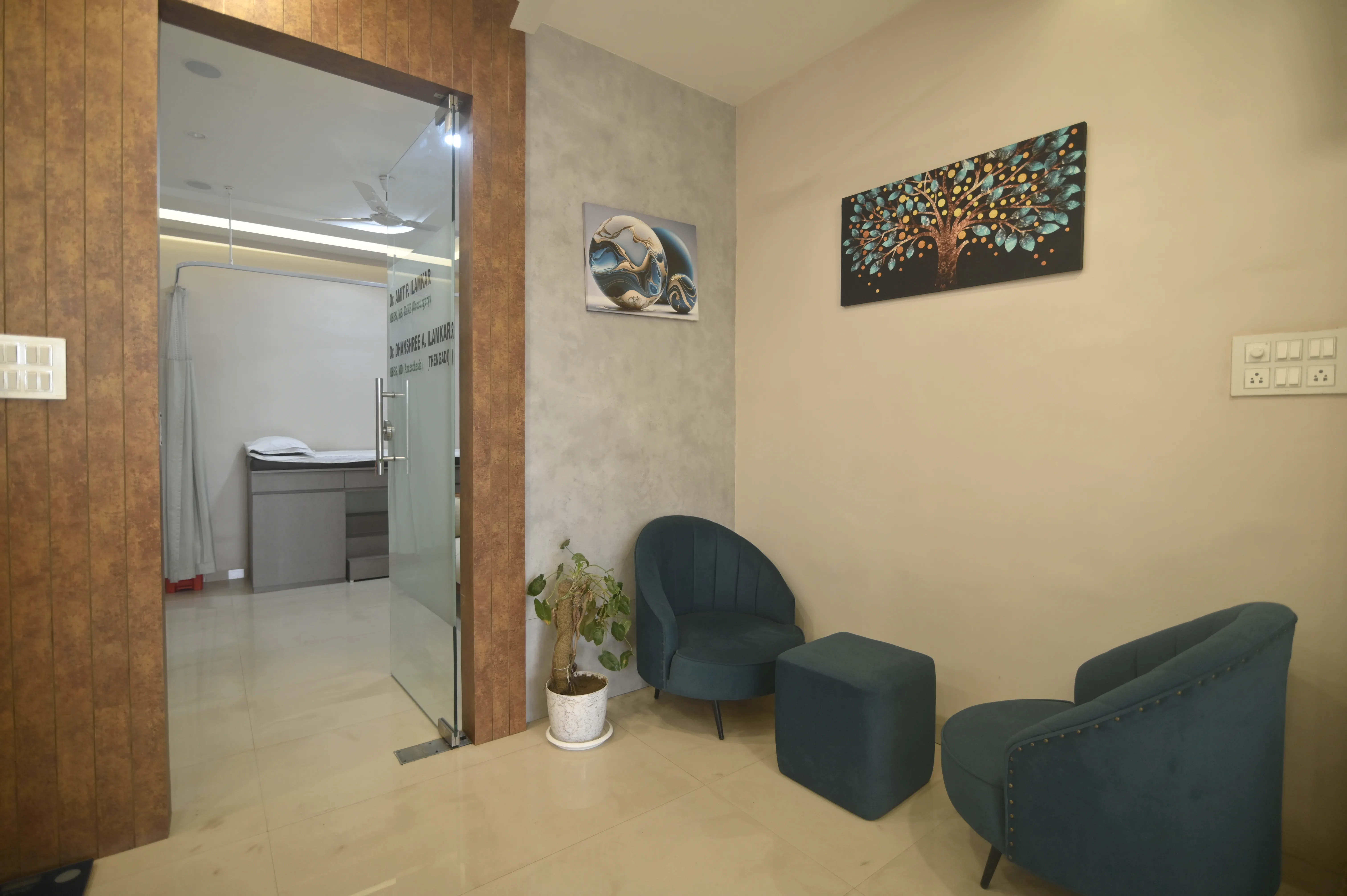 Comfortable waiting area