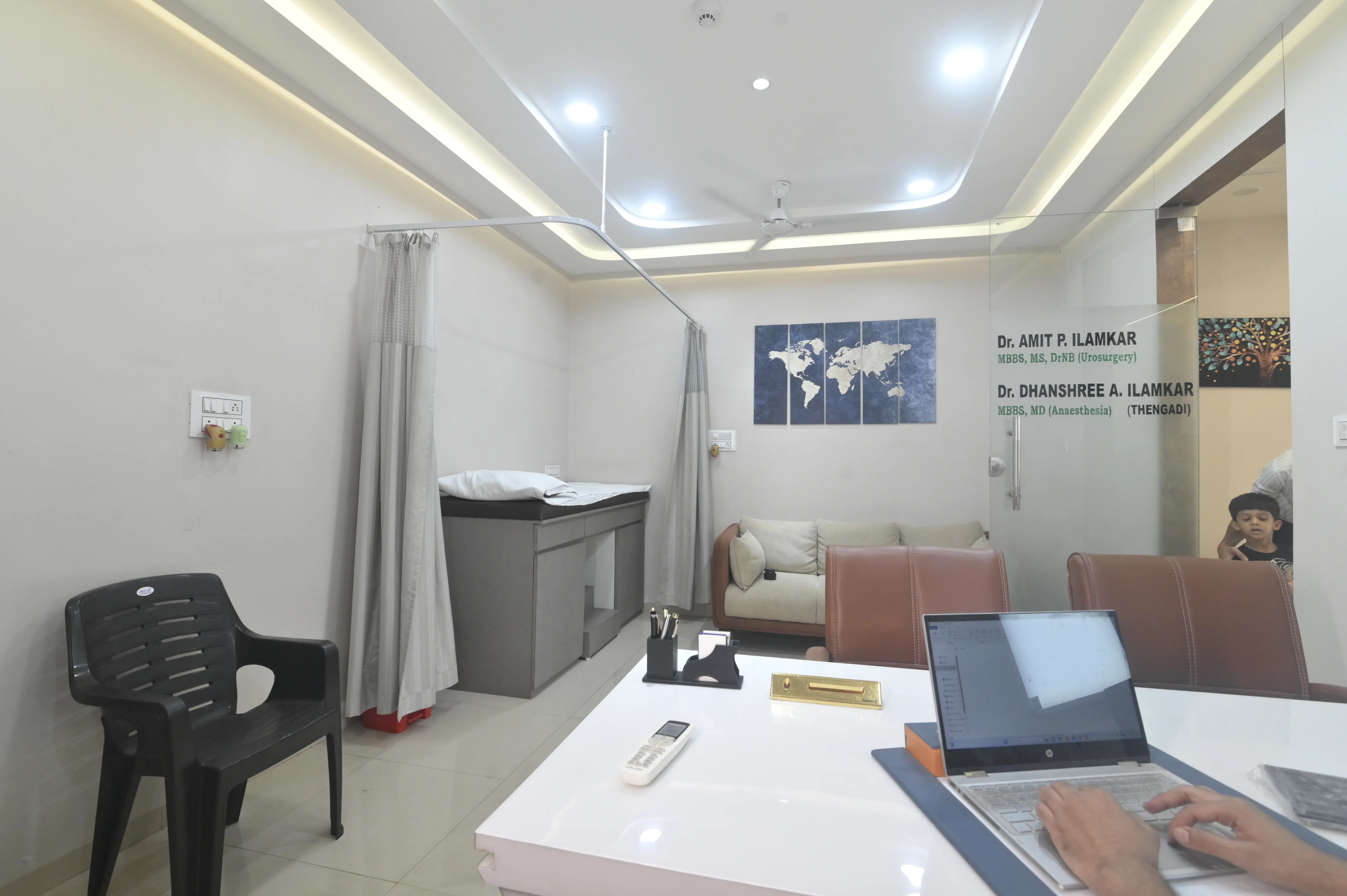 Fully equipped consultation room