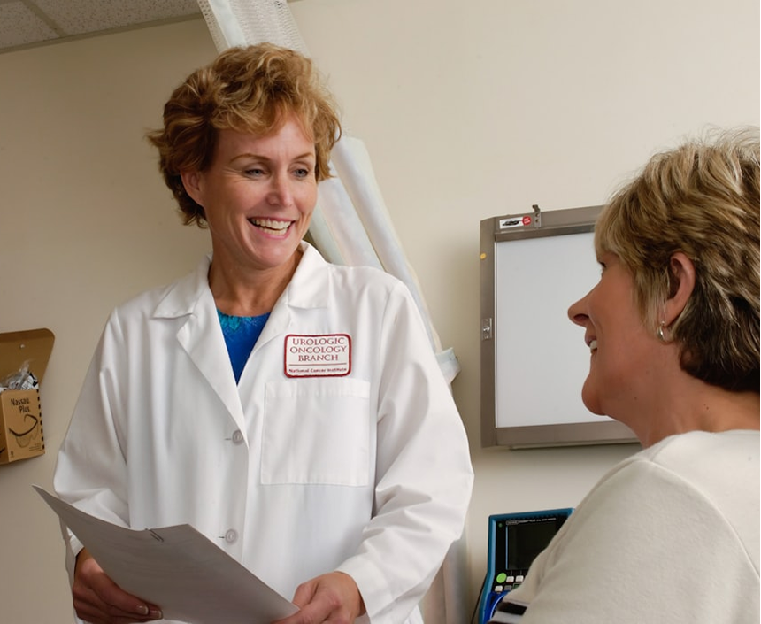 Doctor consulting with patient — second opinion at Urocare Hospital